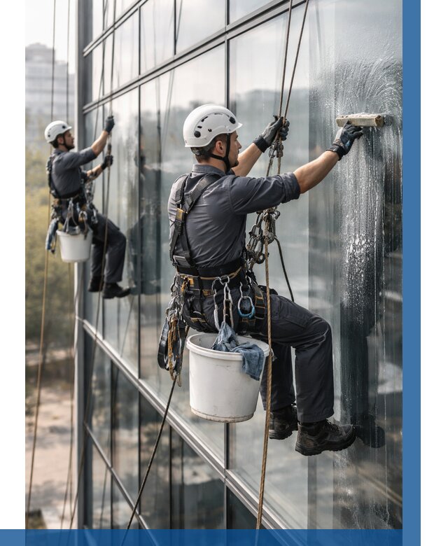 Мойка сплошного остекления в Наро-Фоминске, заказать от 307 р.| ВЫСОТНИК-Нр-