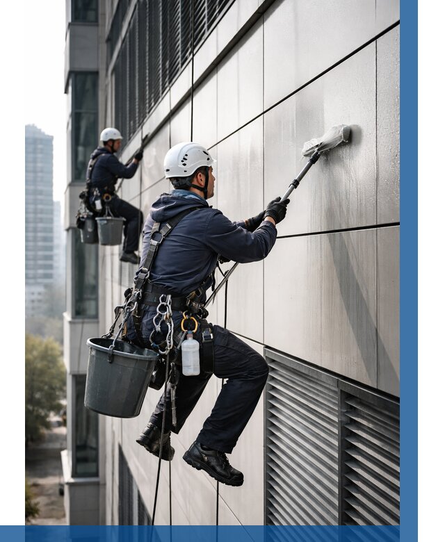 Мойка вентилируемого фасада в Наро-Фоминске от 256 р. | ВЫСОТНИК-Нр-