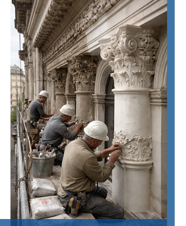 Реставрация фасадной лепнины в Наро-Фоминске от 2561 р. | ВЫСОТНИК-Нр-