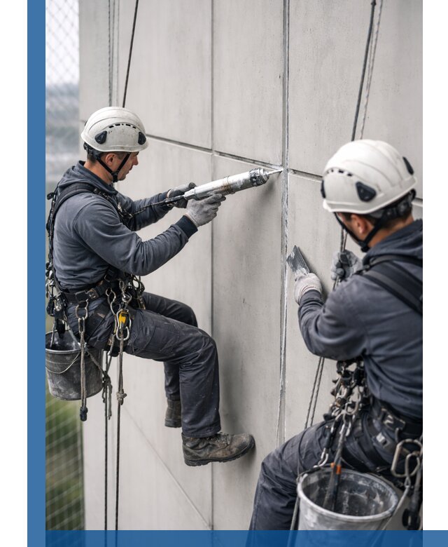 Первичная герметизация швов фасадов и кровель в Наро-Фоминске