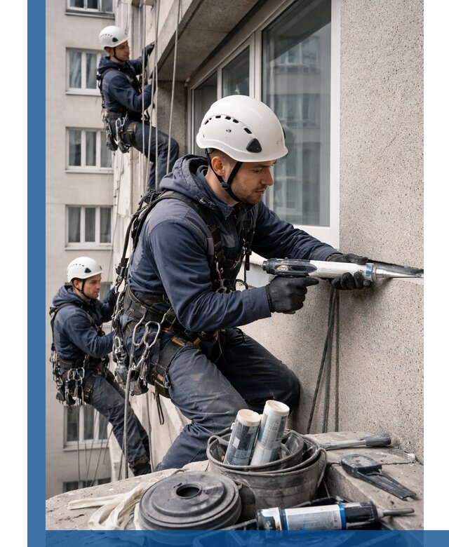 Герметизация швов лоджии в Наро-Фоминске профессионально и надежно