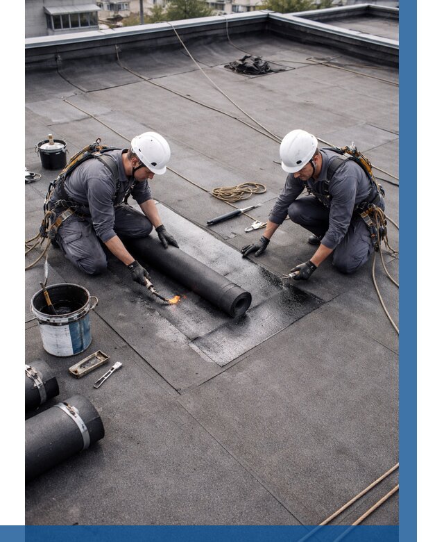 Ремонт мягкой кровли под ключ в Наро-Фоминске от 717 р. | ВЫСОТНИК-Нр-