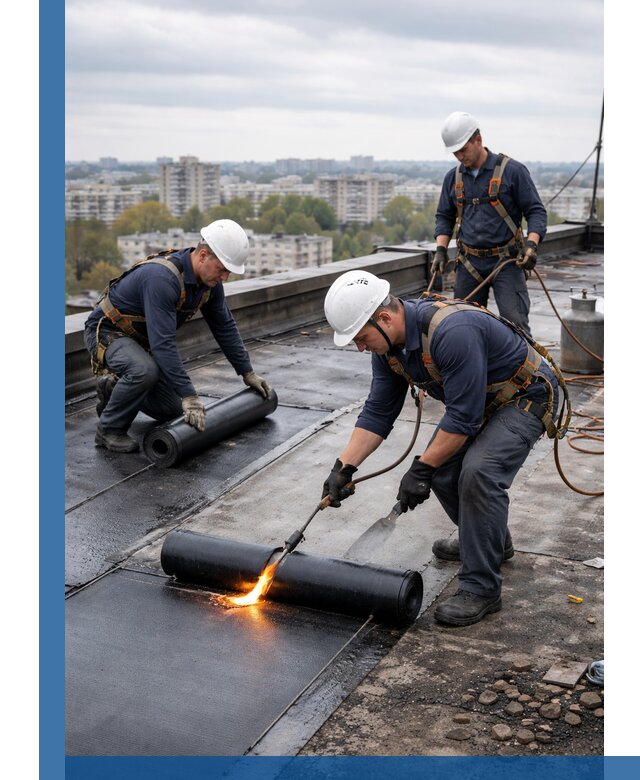 Ремонт наплавляемой кровли в Наро-Фоминске качественно и надежно