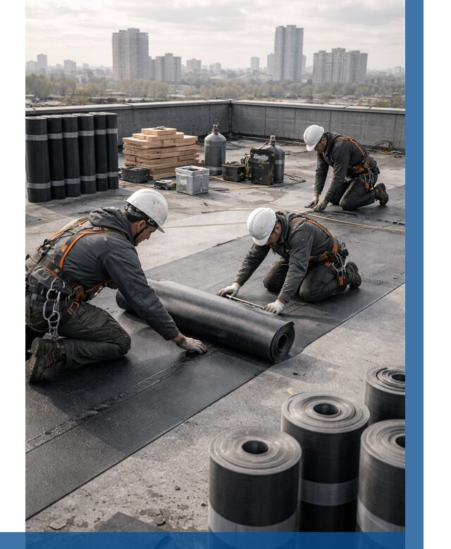 Монтаж мягкой кровли под ключ в Наро-Фоминске от 461 р. | ВЫСОТНИК-Нр-