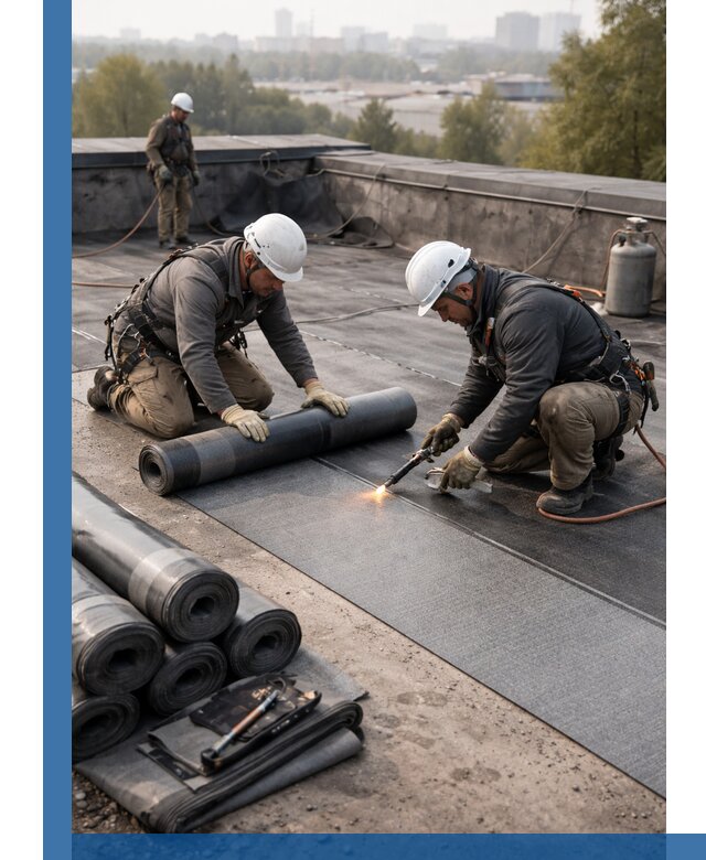 Монтаж мягкой кровли в Наро-Фоминске профессионально и надежно