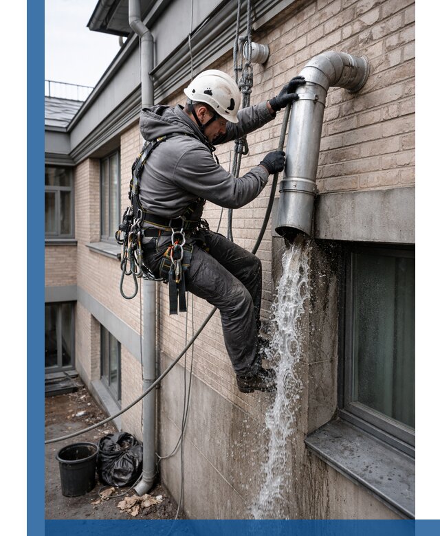 Профессиональная прочистка водосточных труб в Наро-Фоминске с гарантией