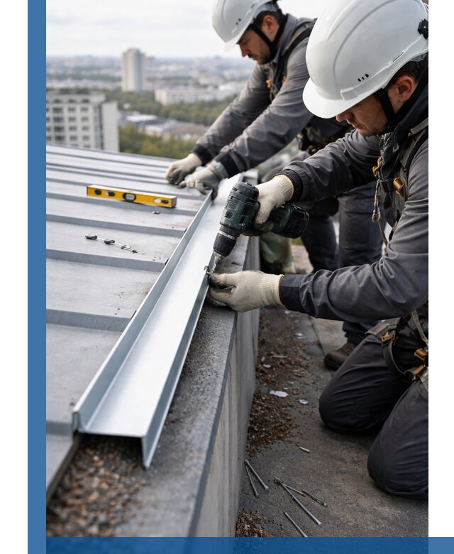 Монтаж капельника на кровле в Наро-Фоминске с гарантией качества