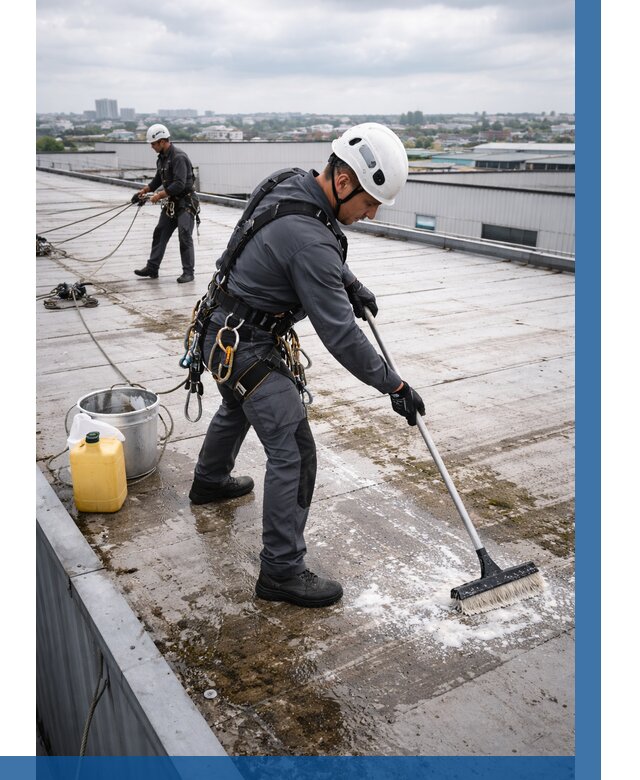 Очистка крыши по графику в Наро-Фоминске от 7684 р. | ВЫСОТНИК-Нр-