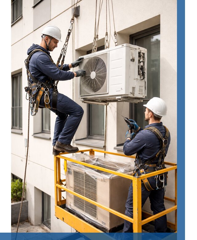 Демонтаж внешнего блока кондиционера в Наро-Фоминске от 3586 р. | ВЫСОТНИК-Нр-