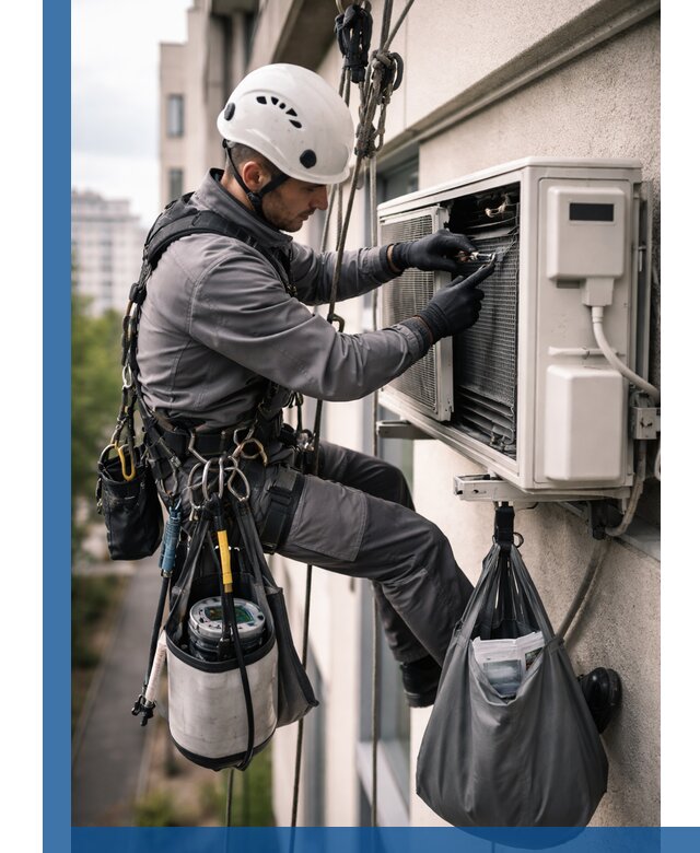 Обслуживание внешнего блока кондиционера в Наро-Фоминске профессионально