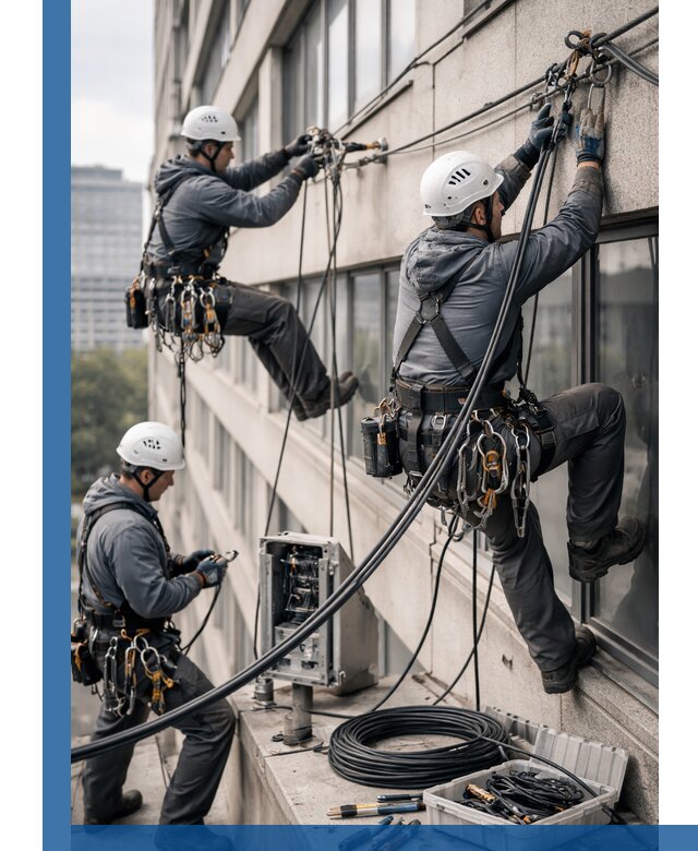 Прокладка оптоволоконного кабеля в Наро-Фоминске под ключ с тестированием