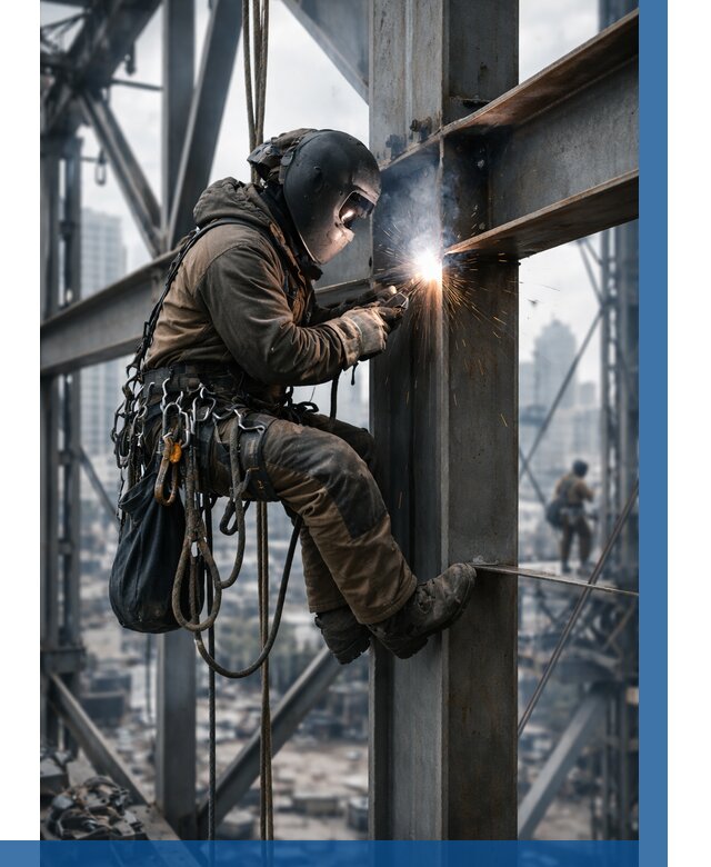 Высотные сварочные работы в Наро-Фоминске от 3586 р. | ВЫСОТНИК-Нр-