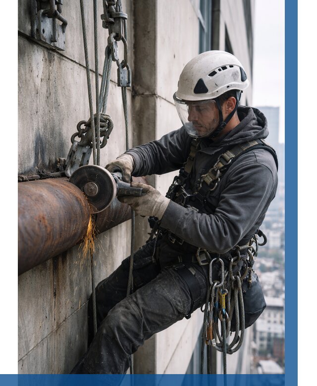 Резка металла на высоте в Наро-Фоминске по цене от 4610 р. | ВЫСОТНИК-Нр-