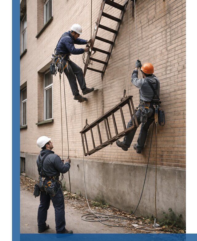 Демонтаж пожарной лестницы в Наро-Фоминске быстро и безопасно