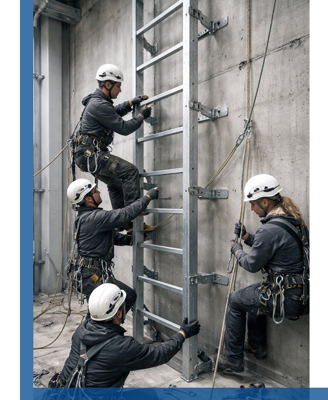 Монтаж металлических лестниц в Наро-Фоминске под ключ со гарантией