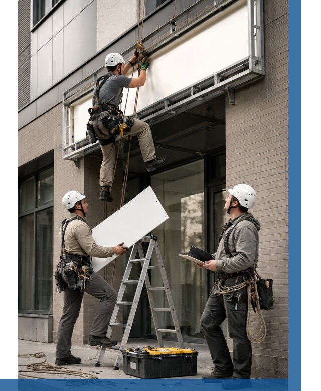 Монтаж светового короба в Наро-Фоминске от 6659 р. | ВЫСОТНИК-Нр-