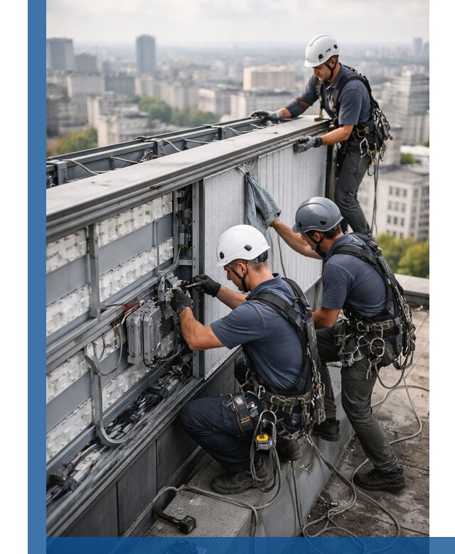 Профессиональное обслуживание крышной рекламы в Наро-Фоминске под ключ