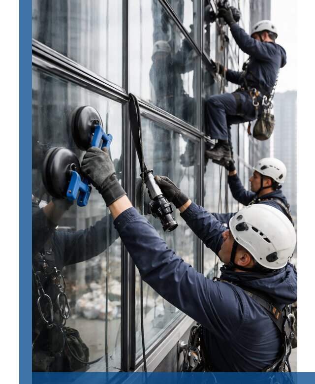 Радиусное остекление фасадов под ключ в Наро-Фоминске с гарантиями