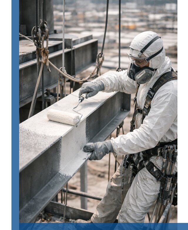 Профессиональная огнезащитная обработка металлоконструкций в Наро-Фоминске