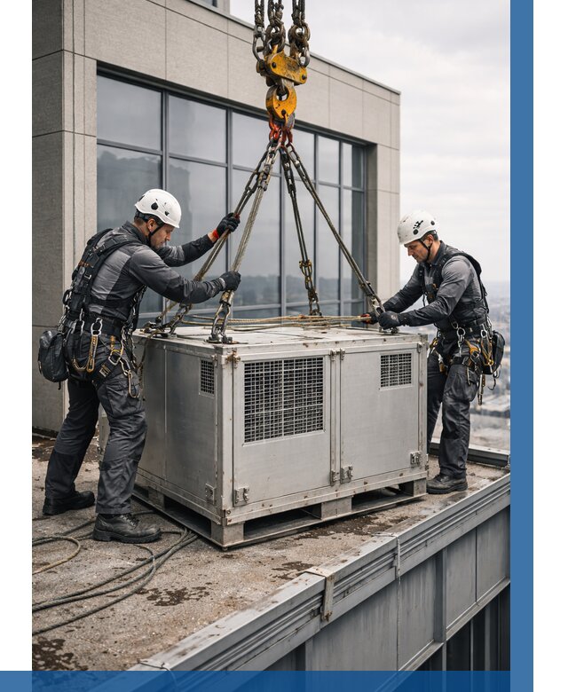 Такелажные работы на высоте в Наро-Фоминске от 8196 р. | ВЫСОТНИК-Нр-