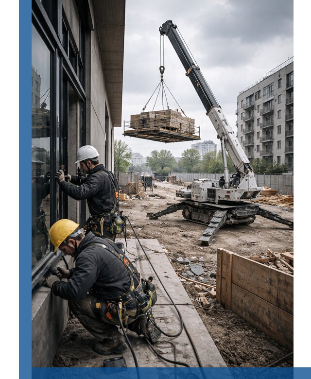 Аренда крана Пионер в Наро-Фоминске для строительных работ