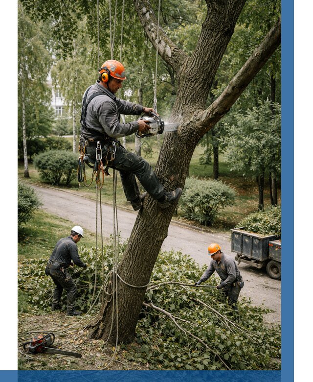 Кронирование деревьев в Наро-Фоминске от 6659 р. | ВЫСОТНИК-Нр-