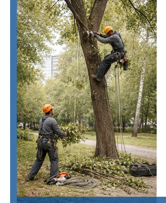 Санитарная обрезка деревьев в Наро-Фоминске, профессионально и безопасно
