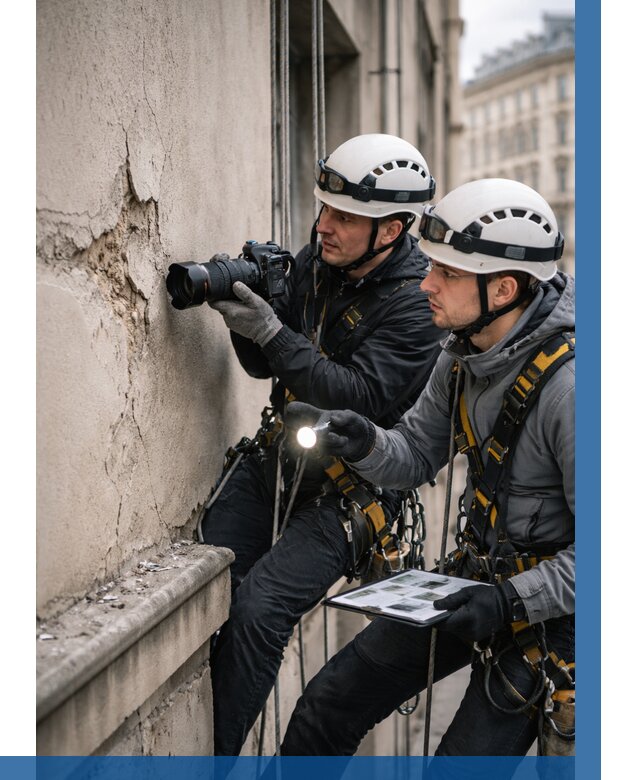 Фотофиксация дефектов фасада в Наро-Фоминске от 4610 р. | ВЫСОТНИК-Нр-