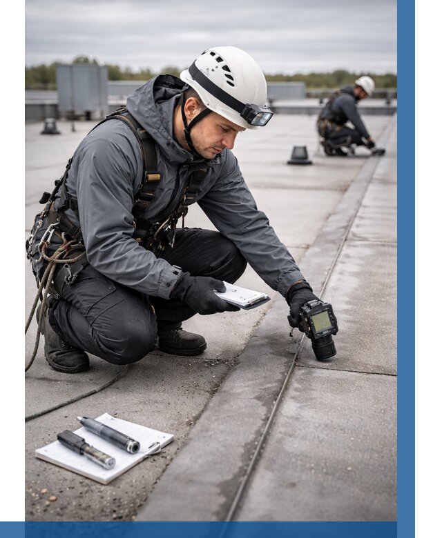 Обследование кровли на протечки в Наро-Фоминске от 4610 р. | ВЫСОТНИК-Нр-