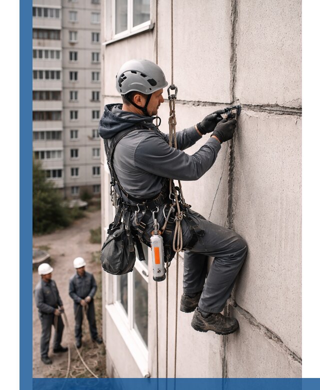 Обследование межпанельных швов и герметизация в Наро-Фоминске